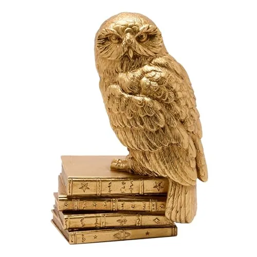 Harry Potter Statue Hedwig goldfarben