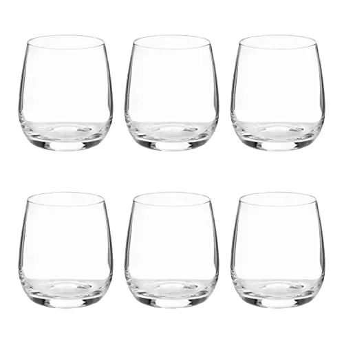 RCR Set mit 6 Wassergläsern Invino transparente Wassergläser, Tisch