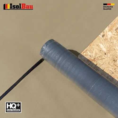 Selbstklebende Dachbahn ALU-KSK Dachfolie Bitumendachbahn Dunkelgrau – 5 m²