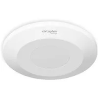 Präsenzmelder 180° - Hochfrequenz Bewegungsmelder für Innenräume - Hochfrequenz Präsenzmelder mit 360° Erfassungswinkel und Dämmerungseinstellung. Ideal für zuverlässige Bewegungserkennung in Innenräumen, einfach zu montieren und energieeffizient.