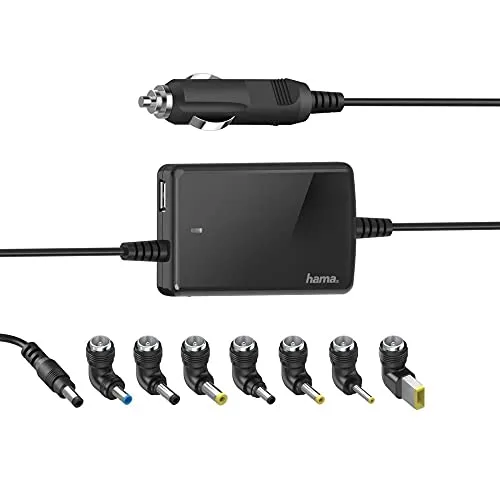 Produktbild Hama 00200008 Universal-Kfz-Notebook-Netzteil Slim Light 70W