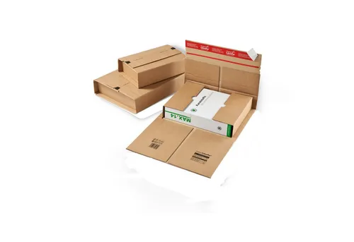 COLOMPAC Versandkarton Versandkarton Universal CP 035.02 B5 braun