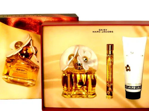 MARC JACOBS DAISY EDT Geschenkset 100 ml + 10 ml + 75 ml Bodylotion