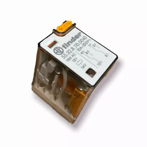 Finder 553281100040 Relais 2 Wechsler, 10A 110 V AC 55.32.8.110.0040 brandneu