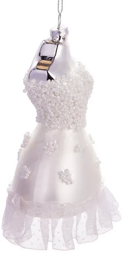 Weihnachtsbaumschmuck Silber von BRUBAKER