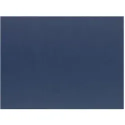 Dunkelblaue Papier Tischsets 30 x 40 cm in blau von PAPSTAR
