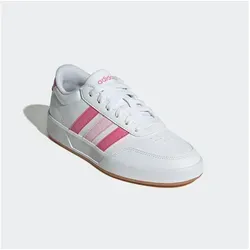 adidas Sportswear BREAKNET 3.0 E FÜR KIDS Sneaker - Sneaker für Kinder in Cloud White/Pink Fusion, sportlicher Stil mit bequemer Schnürung und strapazierfähiger Gummisohle – ideal für aktive Kids!