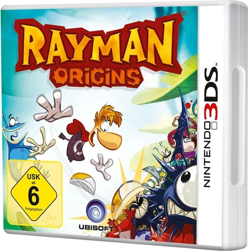 Rayman Origins - Jump 'n' Run Abenteuer - Games: Erlebe das nostalgische 2D-Jump 'n' Run mit über 60 Levels und einzigartigen Fähigkeiten für bis zu vier Spieler im Team!