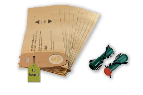 eVendix Staubsaugerbeutel passend für Vorwerk Kobold VK 118, 119, 120, 121, 122, passend für Vorwerk, 1 St., Vorwerk Kobold VK 118, 119, 120, 121, 122