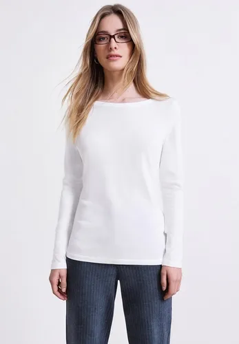 STREET ONE STUDIO Langarmshirt mit U-Boot-Ausschnitt