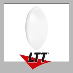 LEDVANCE Surface Circular Sensor 250mm - 920lm 13W - Wand- und Deckenleuchte mit IP44 und Hochfrequenzsensor für Tageslicht- und Bewegungsdetektion. Hohe Lichtausbeute und bis zu 55 % Energieeinsparung!