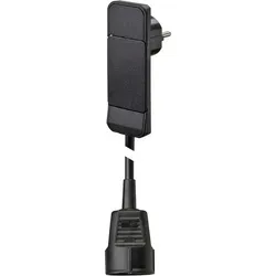 Strom Verlaengerungskabel Schwarz 1.60m - Nvb 104549
