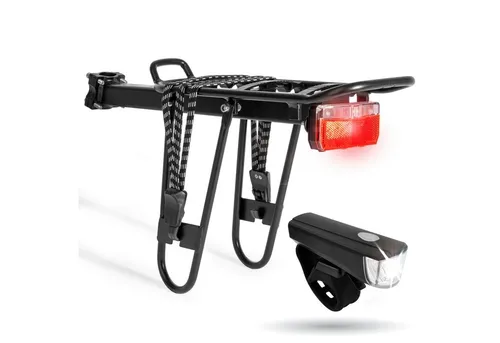 bergsteiger Fahrrad-Gepäckträger Fahrrad Gepäckträger hinten, geeignet für Mountainbike, E-Bike, uvm.