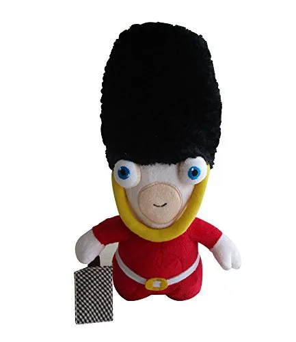 Raving Rabbits KH00266, Raving Rabbids Plüsch - Palastwache (28cm), Raving Rabbids Plüschfigur 28 cm Verkleidet als Britische Palastwache