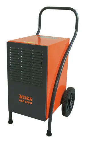 Bautrockner Atika ALE 500 N - Effizienter Luftentfeuchter - Luftentfeuchter mit 350 m³/h Luftleistung und 3,9 l Wassertank, ideal zur schnellen Trocknung in Bauprojekten oder feuchten Räumen.