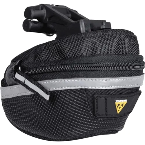 Topeak Satteltasche QuickClick Wedge Pack 2 Micro, Schwarz