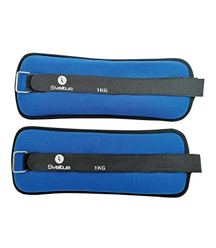 Sveltus Gewicht-Handbandage, 2 kg, Blau von sveltus