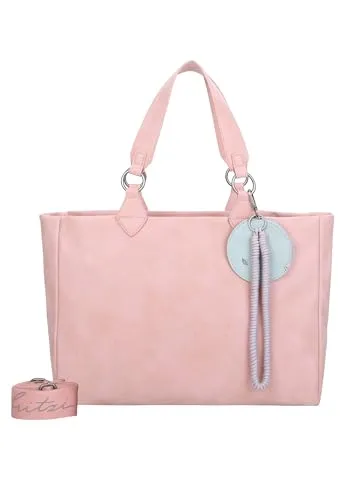 Fritzi aus Preussen Damen Izzy Vintage Candy Shopper - Damen-Henkeltaschen, mittelgroßer veganer Shopper mit einstellbarem Schulterriemen und abnehmbarem Anhänger für optimale Organisation und Stil.