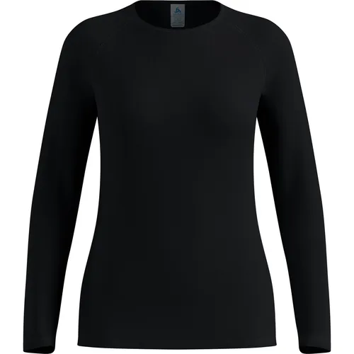 Odlo Damen Active Light Longsleeve - XS, Schwarz - Leichtes, atmungsaktives Longsleeve mit schnelltrocknenden Eigenschaften. Perfekt für sportliche Aktivitäten und hohen Tragekomfort.