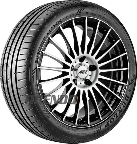 Dunlop Sport Maxx RT2 SUV 255/55 R19 111W - Sommerreifen für SUVs mit exzellenter Nasshaftung (Klasse A) und hoher Geschwindigkeitsstabilität bis 270 km/h, ideal für sportliche Fahrweise.