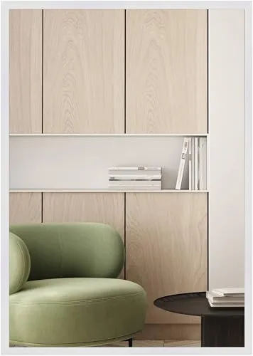 nielsen HOME Wandspiegel 50 x 150 cm, Weiß in weiß von nielsen HOME