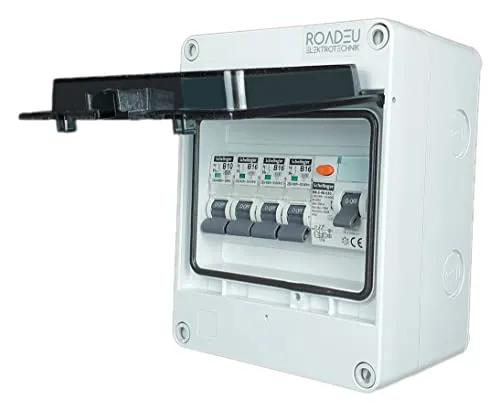 RoadEu Leitungsschutzschalter mit Fi Schutzschalter 40A 2P