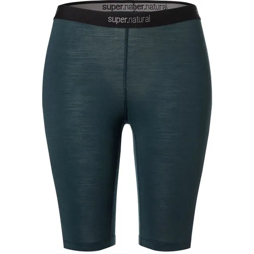 Super.Natural W TUNDRA175 Short Tight blueberry (W01) M - Damen Skitourenunterwäsche mit geruchsabweisendem Merino-Mix, ideal für Outdoor-Aktivitäten wie Skifahren und Wandern, bietet Komfort und Bewegungsfreiheit.