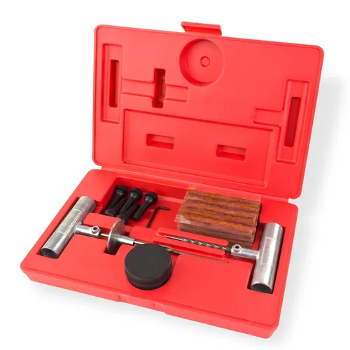 PKW Reifen Reparatur Set 40 tlg. - Flickzeug für schnelle Pannenhilfe - Reifenreparatur Set mit 40 Teilen, ideal für schnelle und effektive Pannenhilfe unterwegs.