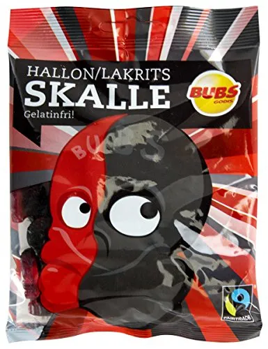 BUBS Himbeer-Lakritz-Schädel ohne Gelatine