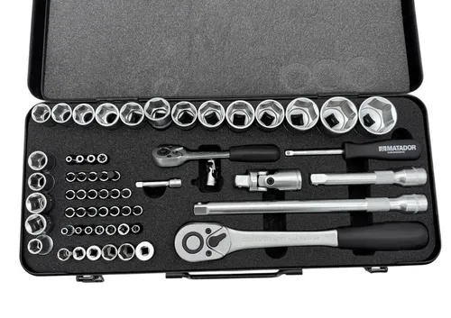 Matador Steckschlüsselsatz 61-teilig, Multi, 1/2