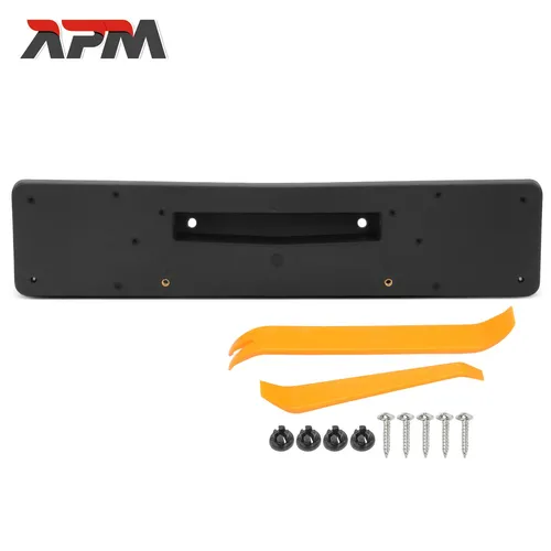 Kennzeichenhalter Vorne Schwarz 527mm für Mercedes-Benz ML 63 AMG W166 2012-2015