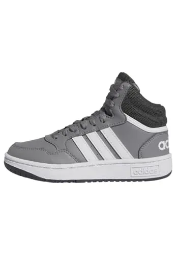 ADIDAS HOOPS MID 3.0 K IF2721 Sportschuhe grau Größe 37 in grau von adidas