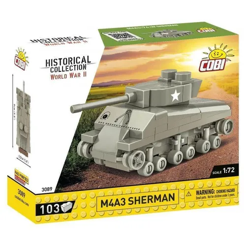 Cobi 3089 SHERMAN M4A3 Panzer Bausatz 1:72