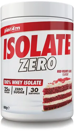 Per4m Isolate Zero Red Velvet – Hochreines Proteinisolat