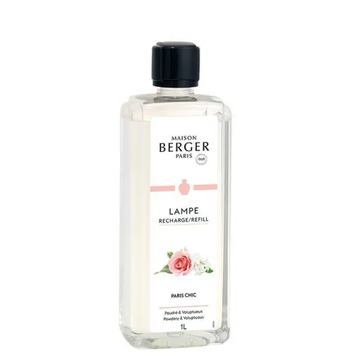 Lampe Berger Raumduft Nachfüllpack, Paris Chic - Duftlampe Nachfüllpack mit eleganten Noten von Bergamotte, Wasserjasmin und Weißem Moschus. Erleben Sie den Luxus und die Raffinesse von Paris in Ihrem Zuhause!