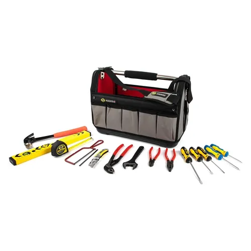 C.K Werkzeugset 15-teilig - Zubehör für Elektrowerkzeug, vielseitiges 15-teiliges Set für Heimwerker und Profis, ideal für präzise Arbeiten.
