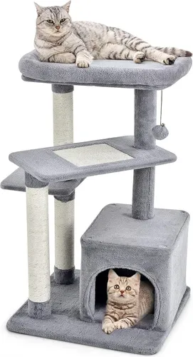 COSTWAY Kratzbaum Klein, 85cm hoch