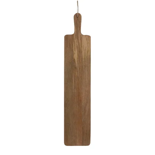 MICA Servierbrett Capri, Holzschneidebrett 90 cm - Elegantes Servierbrett aus hochwertigem Holz, ideal für die stilvolle Präsentation von Speisen. Perfekt für jede Küche und jeden Anlass.