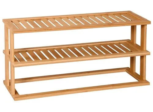 Kesper Küchenregal aus Bambus, 55 x 27 x 20 cm, Braun von Kesper