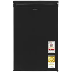 Exquisit Kühlschrank KS516-4-E-040E 109 l mit Gefrierfach - Kompakter Kühlschrank mit 109 l Nutzinhalt und integriertem Gefrierfach. Ideal für kleine Haushalte. Mit LED-Beleuchtung und verstellbaren Glasablagen für flexible Nutzung.