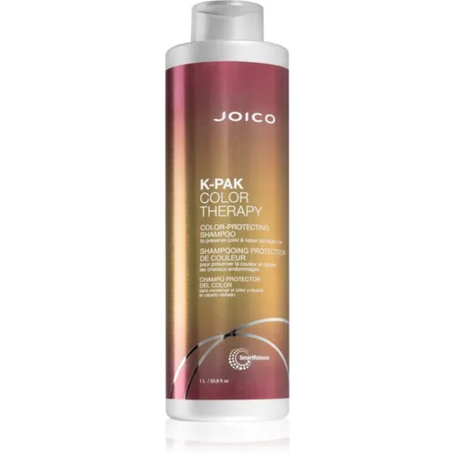 Joico Haarshampoo K-PAK - Shampoo für coloriertes Haar, 1000 ml, bietet Schutz und Pflege für gefärbtes Haar und sorgt für strahlenden Glanz.