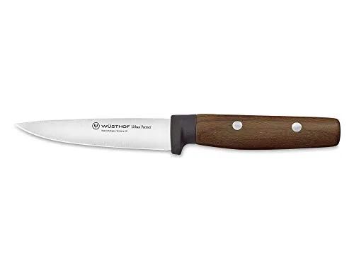 Wüsthof Urban Farmer Gemüsemesser 10 cm - Küchenmesser aus hochwertigem Chrom-Molybdän-Vanadium-Stahl, ideal für präzises Schneiden von Gemüse mit einer Klingenhärte von 58 HRC.