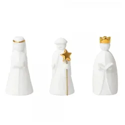 räder Sternensinger Dekofigur Set aus Porzellan, weiß von Räder Design