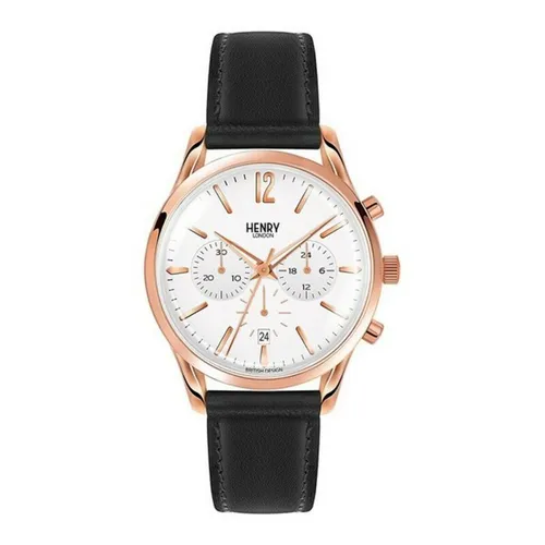 Damenuhr Henry London Richmond [Ø 39 mm] - Armbanduhr für Damen, elegantes Design mit einem Durchmesser von 39 mm, ideal für jeden Anlass.