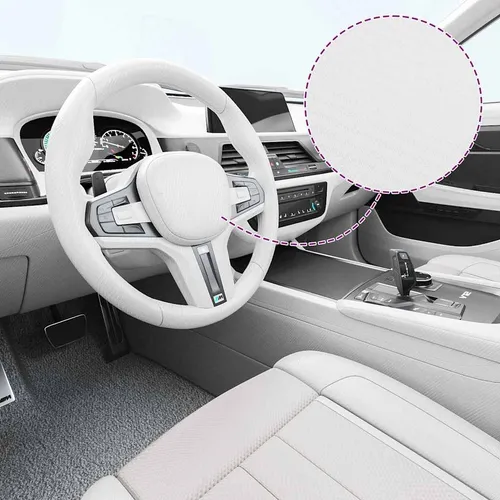 2x Autofolie 3D Weiß 100x150cm+50x150cm Selbstklebend Auto Klebefolie vidaXL