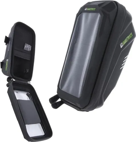 Forever Fahrrad Handyhalterung mit Fahrradtasche Lenker Halterung Smartphone,Wasserdicht Smartphonetasche Bike Bag Handytasche