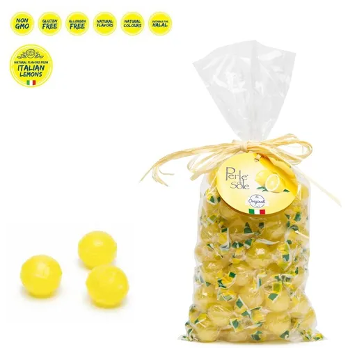 Candy Zitronengeschmack 500 Gr Perle di Sole in gelb von Perle di Sole