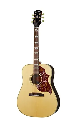 Epiphone Hummingbird AAN B-Stock - Westerngitarre - B-Stock Westerngitarre mit massiver Sitka-Fichtendecke und Mahagonikorpus; ideal für Einsteiger und Profis, ausgestattet mit Fishman Sonicore Tonabnehmer für erstklassigen Klang.