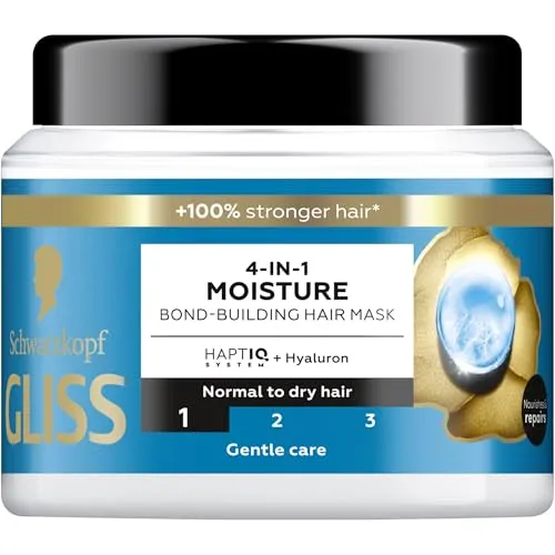 Schwarzkopf Gliss Aqua Revive Haarmaske 4 IN1, 400 ml