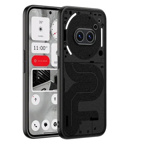 Für Nothing Phone 2a / Plus GKK Skin Feel TPU Schutzhülle Cover Schwarz